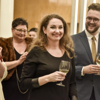 After the Premiere of Alcina in Brno