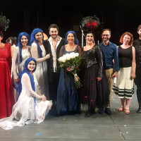 After the Performance of Rusalka in Brno