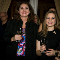 After the Premiere of The Devil and Kate with Marta Reichelová